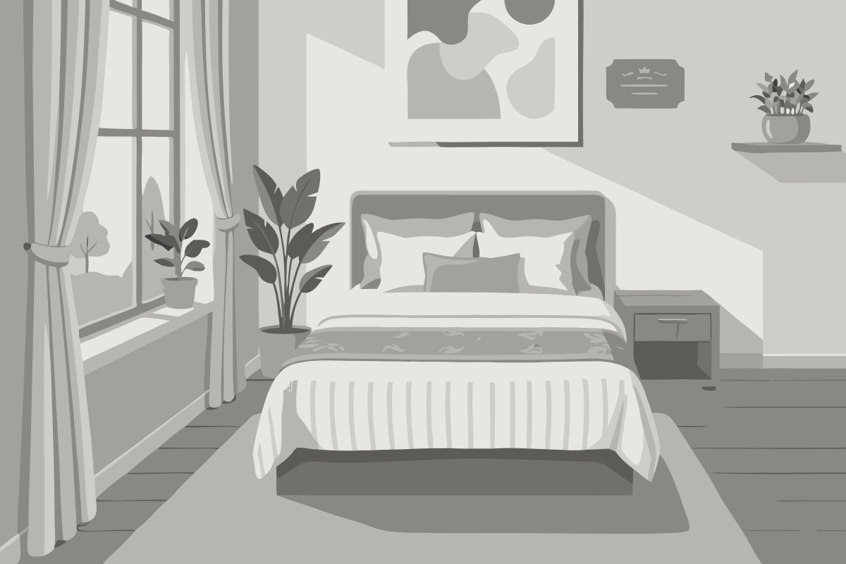 Appartamento con 2 Camere da Letto, Balcone e Vista mare
